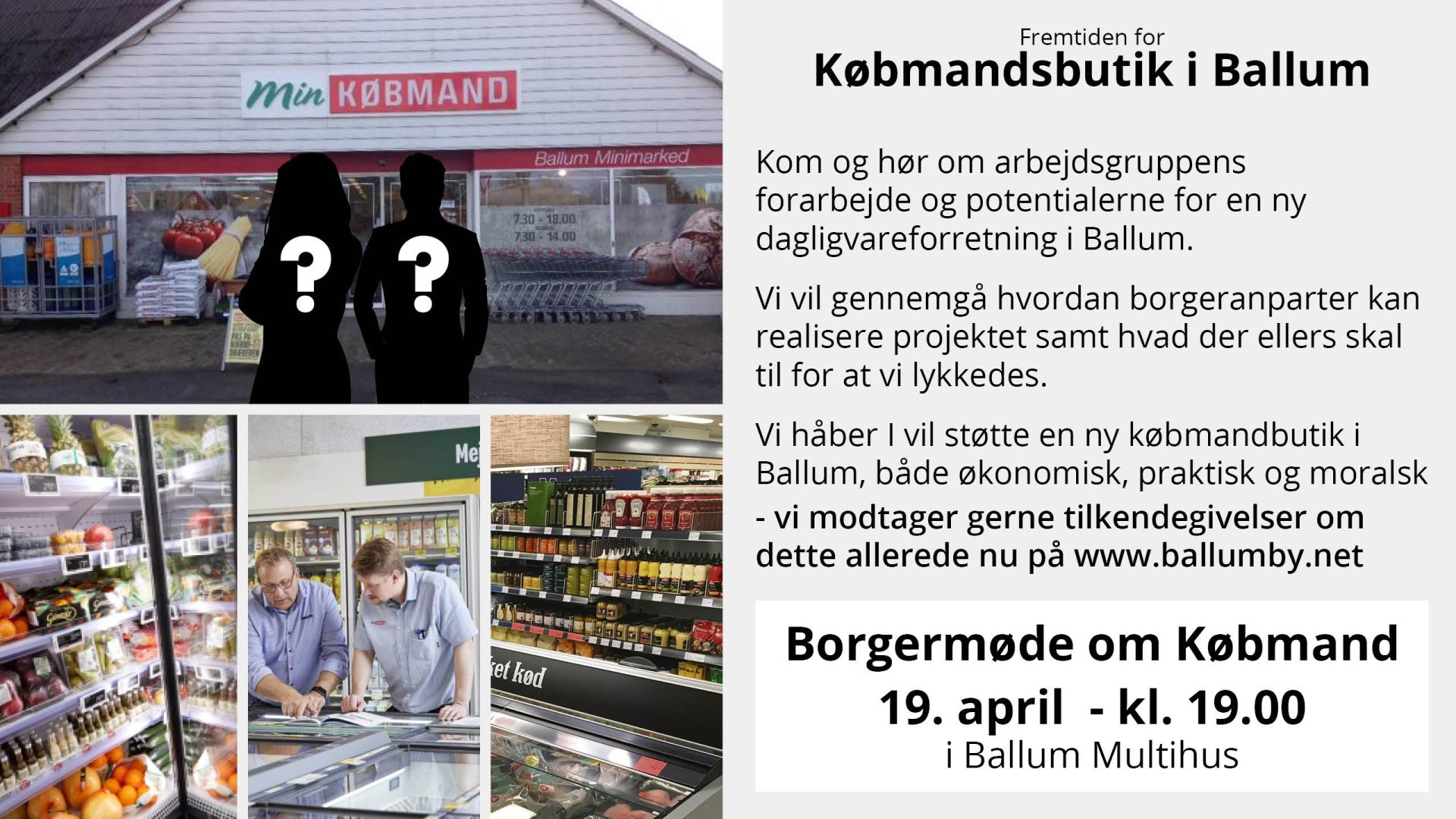 Købmandsbutik i Ballum