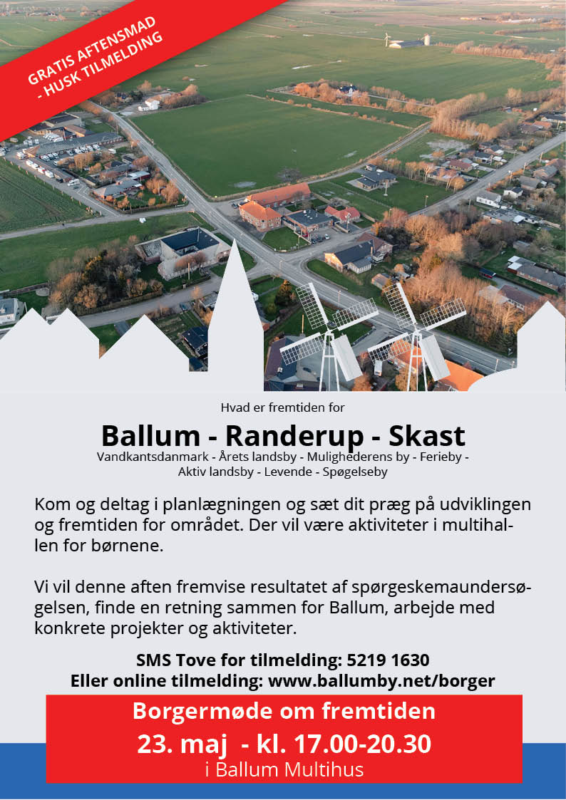 Borgermøde: Udviklingsplan