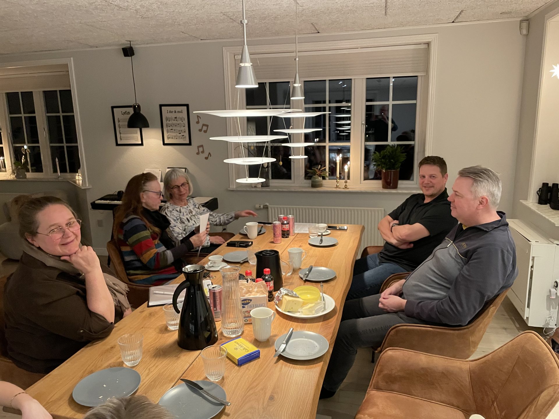 Møde i vadehavslandsbyen på en valg aften