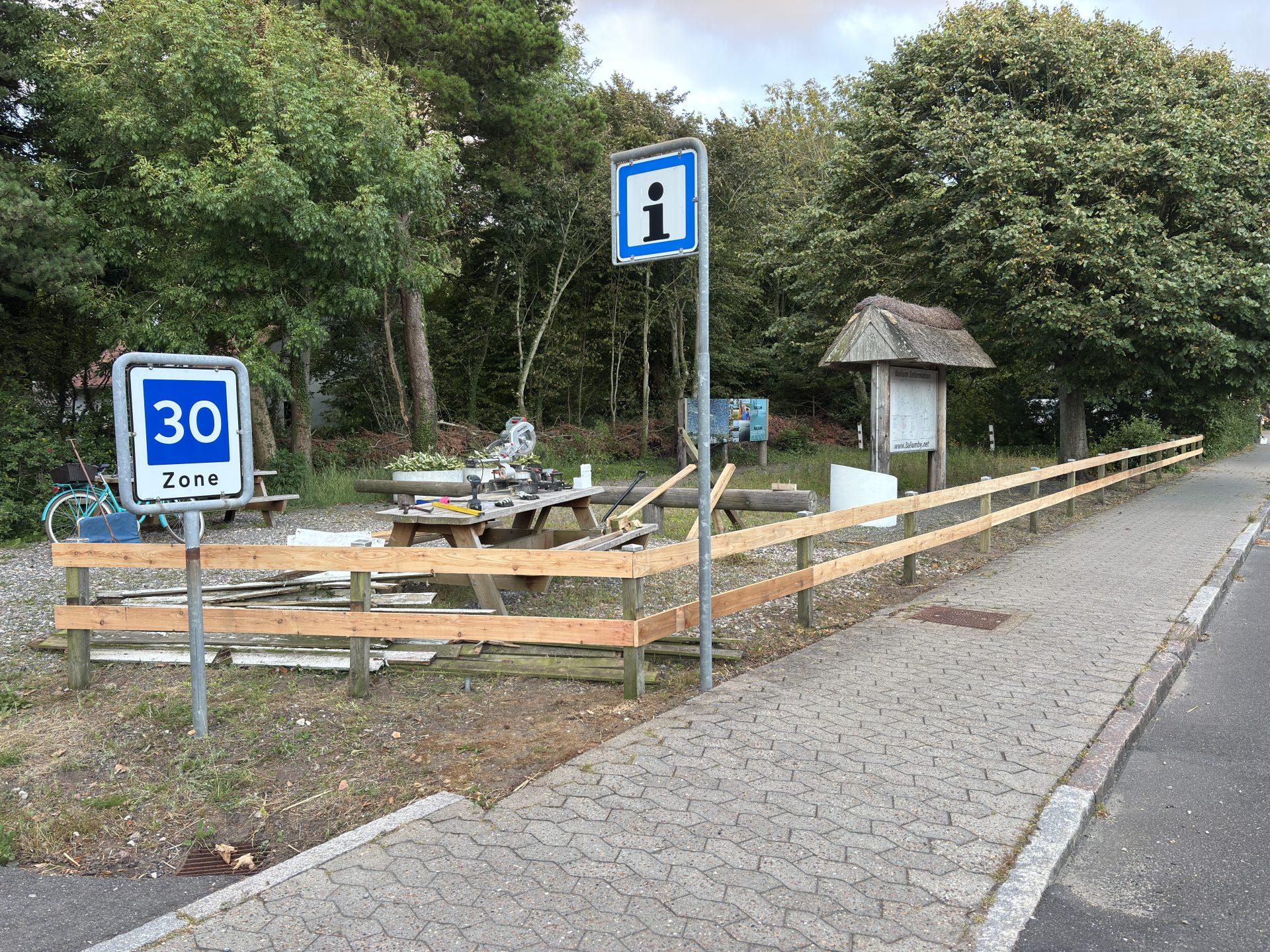 Nyt plankeværk